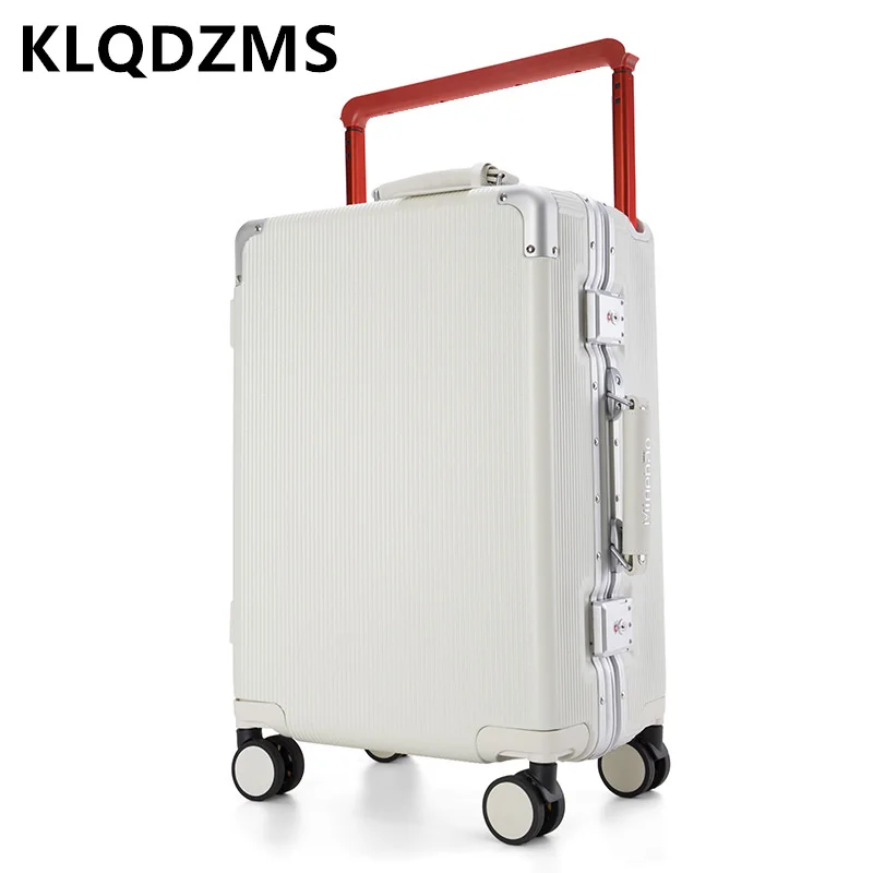 Дорожный чемодан KLQDZMS для путешествий Дамский Высокоточный с широким выдвижным