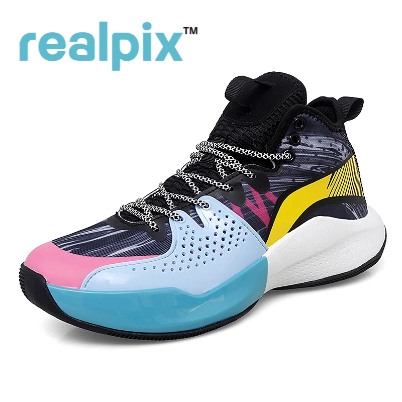 

Баскетбольная обувь унисекс, Нескользящие кроссовки с высоким верхом для мужчин и женщин, размеры 36-45