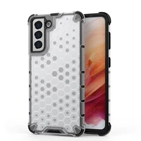 luxury honeycomb airbag case for samsung galaxy s21 fe s20 plus ultra s10 note 10 20 a12 a52 a32 a72 a31 a51 a71 shockproof cove