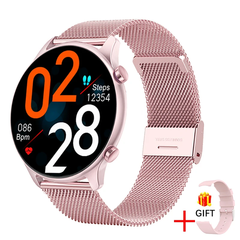 

Новинка 2022, Смарт-часы для мужчин и женщин с поддержкой Bluetooth, звонков, водонепроницаемые Смарт-часы с монитором кровяного кислорода, пульса,...