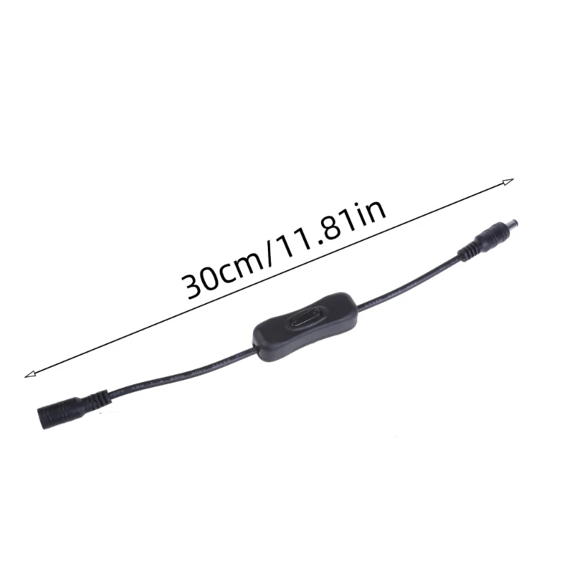 Кабель с разъемами папа-мама 30 см от DC5 5x2 1 мм до удлинитель шнура адаптера питания