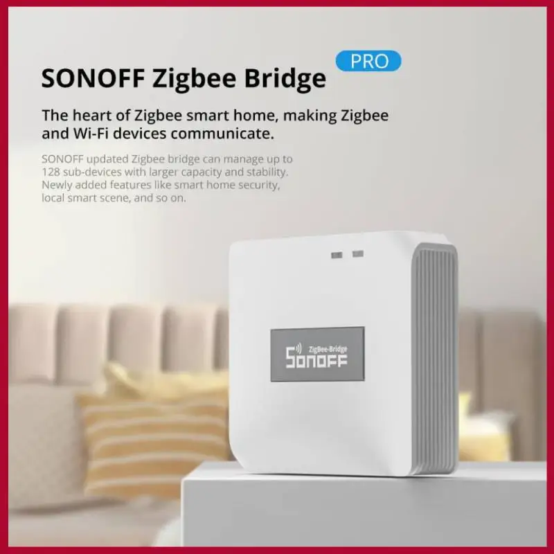 

SONOFF ZB Bridge- P Smart Home Zigbee 3.0 Bridge PRO Remote Control ZigBee And Wi-Fi Devices On EWeLink APP Works With Alexa