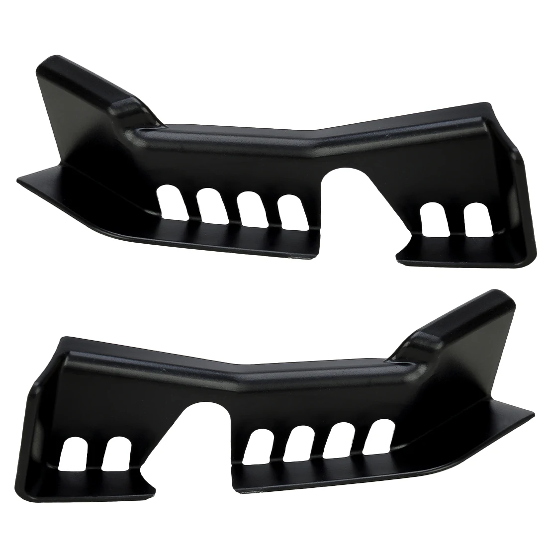 

2Pcs Front Trunk Engine Room Drainage Channels Anti-Blocking Vent Cover ABS Fit for Tesla Model Y 2020 2021 2022 2023 Black