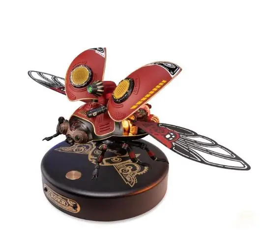 

Rokr Scout Beetle MI02 ABS Metal Punk Style 3D Puzzle Gift for Boys Adults Easy Assembly Mechanical Design DIY Toys
