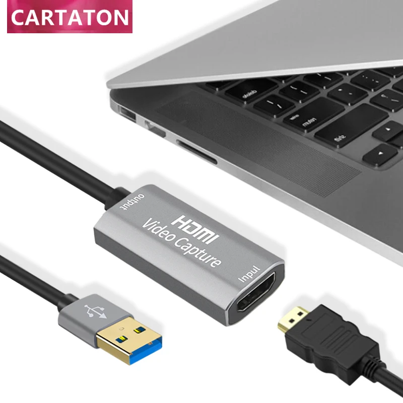 Заводская цена высокоскоростная карта видеозахвата 4k hdmi на usb 2 0 для записи игр
