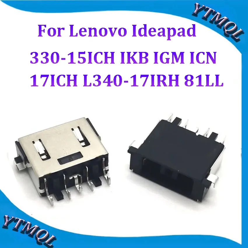 1-10 шт. разъём питания постоянного тока для Lenovo Ideapad 330-15ICH IKB IGM ICN 17ICH L340-17IRH 81LL