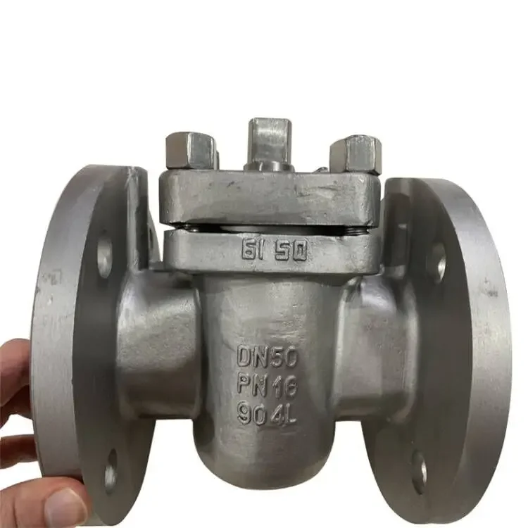 ASME B16.34 Фланцевая пластина из ПТФЭ Тип DN50 PN16 SS904L Заглушка нержавеющей стали Manuel