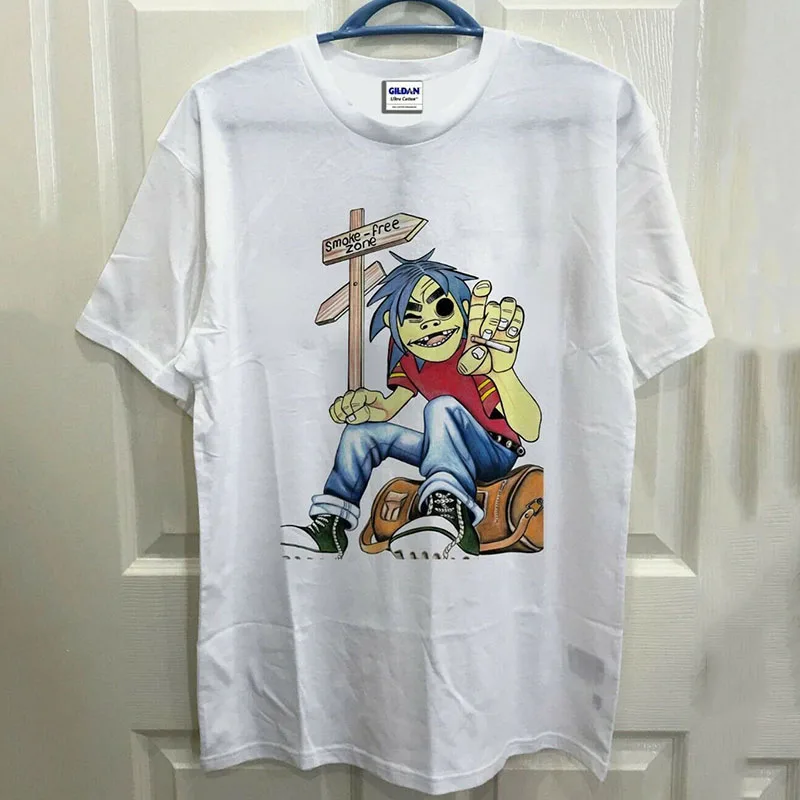 

Gorillaz T-shirt Retro loose print unisex T-shirt