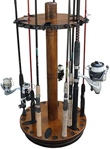

Round Spinning 30 Fishing Rod Rack