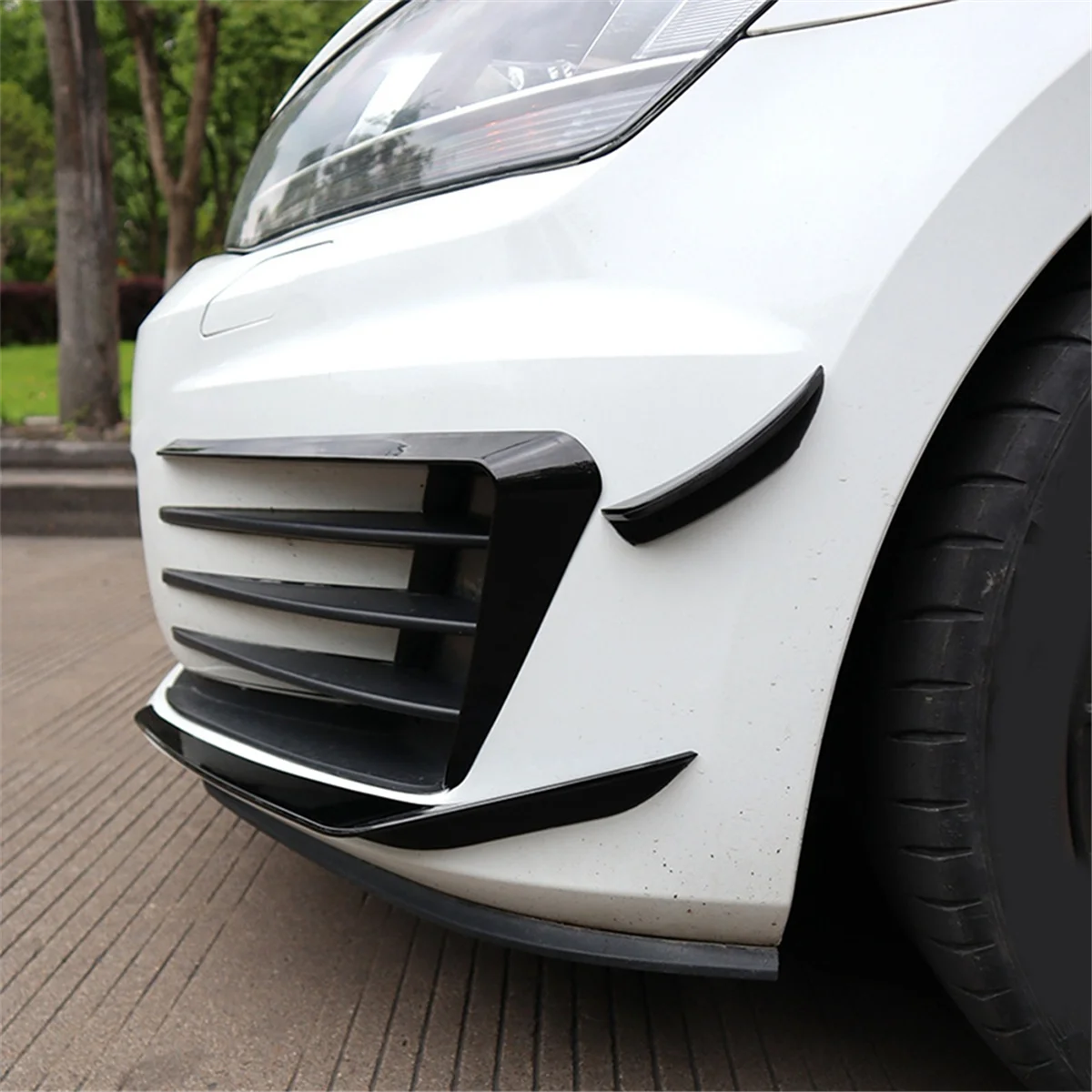 Разделитель переднего бампера для VW GOLF 7 MK7 GTi 2013-2016 крышка противотуманной фары