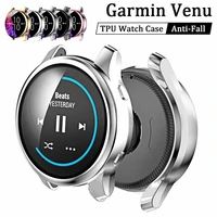 heouyiuo full protector watch case for garmin venu 2 plus sq watch case cover