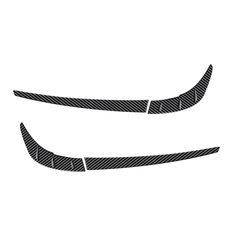 

Modified Decorative Abs Pattern Rear Triangular Frame Taillight Eyebrow for 2021 Toyota Sienna Carbon Fiber Pattern
