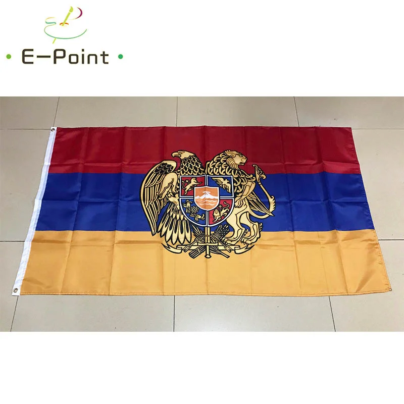 

Armenia National Football Team 2*3ft (60*90cm) 3*5ft (90*150cm) Size Flag of Armenia Christmas Decorations for Home Flag Gifts