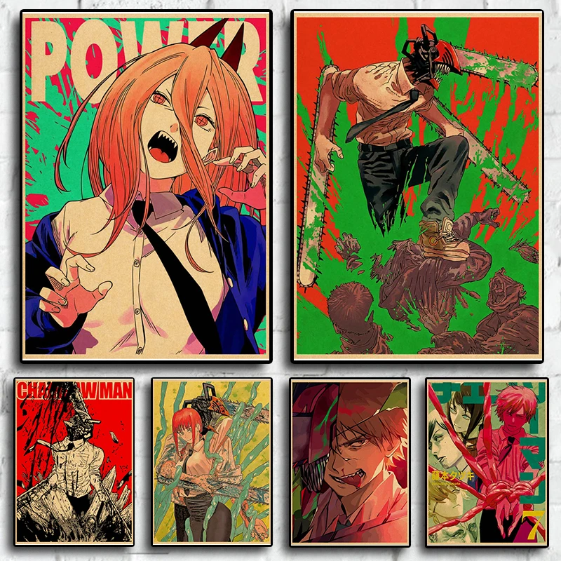 

Винтажный постер для украшения дома, фотобензопила, мужской высококачественный постер для украшения дома