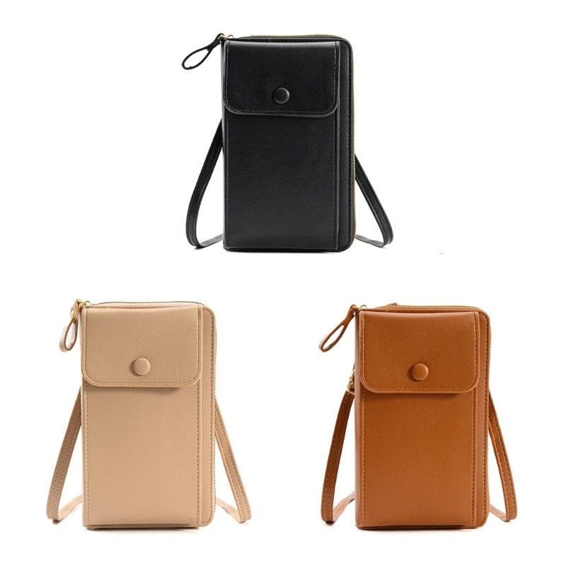 

Elegant Women's Phoen Bag with Detachable Strap Crossbody Bags Card Holder