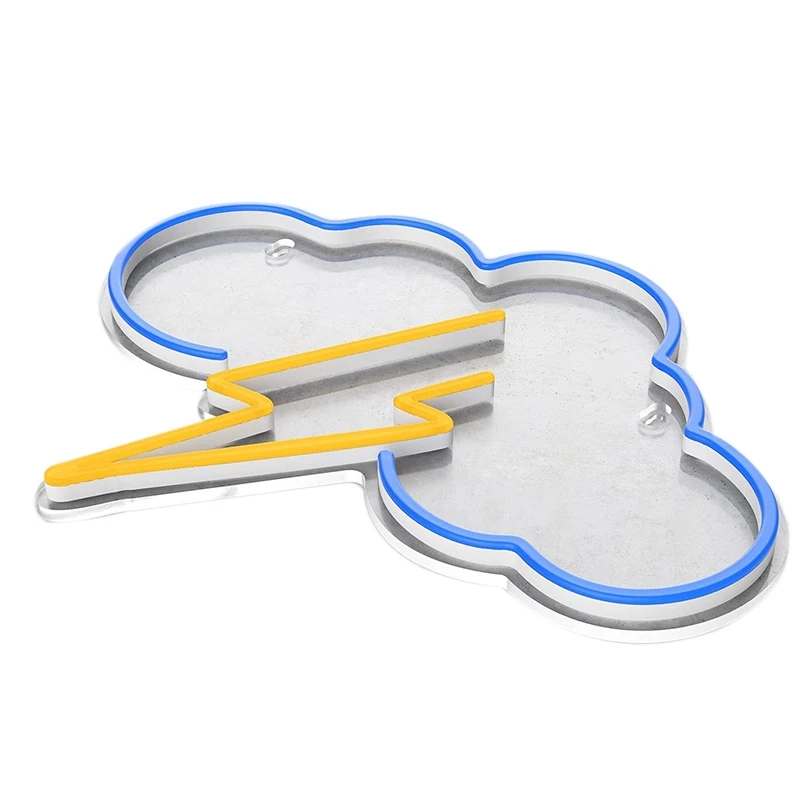 

Neon Sign, Cloud Led Neon Light Wall Light Wall Decor,USB Powered Light Up Acrylic Neon Sign For Bedroom, Kids Room