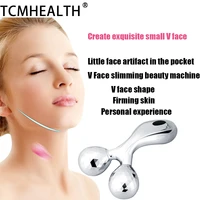 tcmhealth roller type micro current massage artifact massage instrument face massage face lifting instrument beauty gift