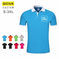 customized clothing text diy logo design photo camisas de polo uniform company team apparel advertising polo shirt breathable