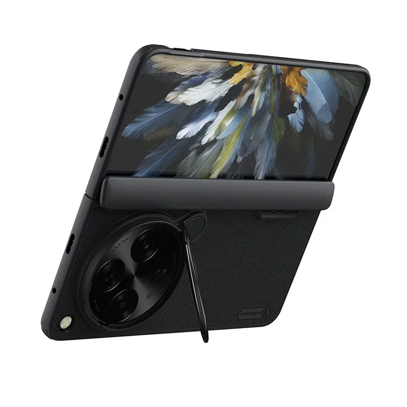 Защита для камеры Nillkin с держателем противоударный чехол телефона OPPO Find N3 Fold Global