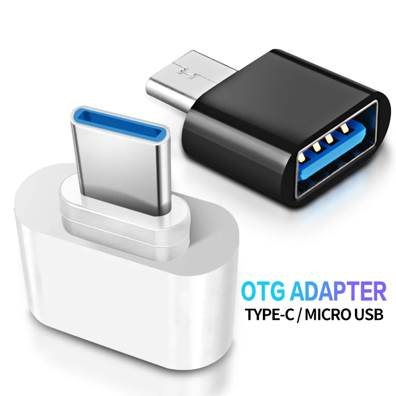 Адаптер Type-C к USB Разъем OTG 2.0 для мобильного телефона Кабель-адаптер типа C