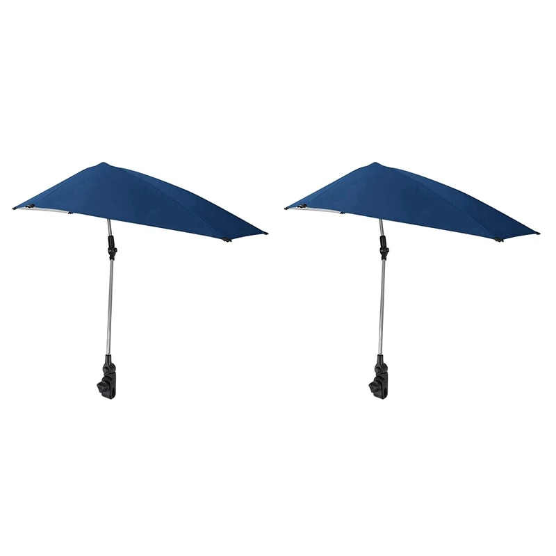 Umbrella With Universal Clamp,great For Beach Chair, Patio Chair