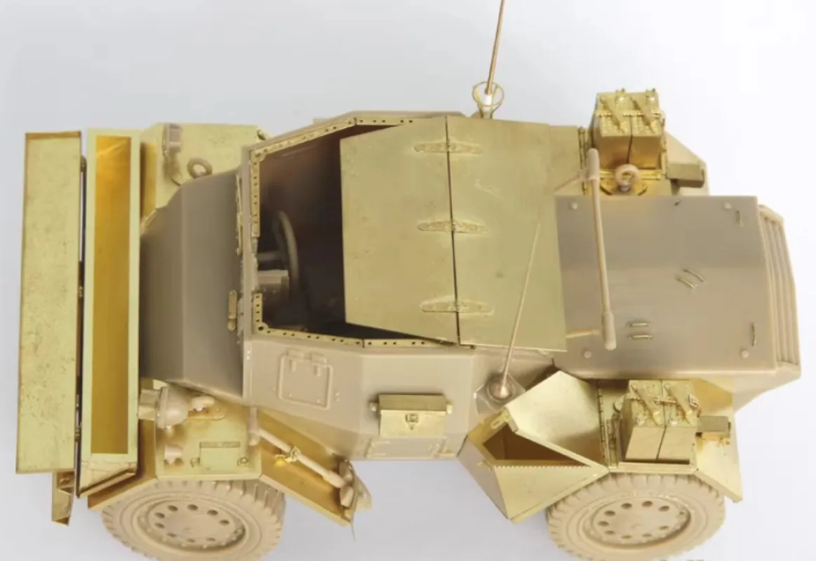 135 E.T.MODEL E35-002 Набор фототравленых деталей крыльев для британского разведывательного автомобиля Dingo Mk.II времен Второй мировой войны, для TAMIYA 35018 (art.: 3920d97ccc629) - 3920d97ccc629