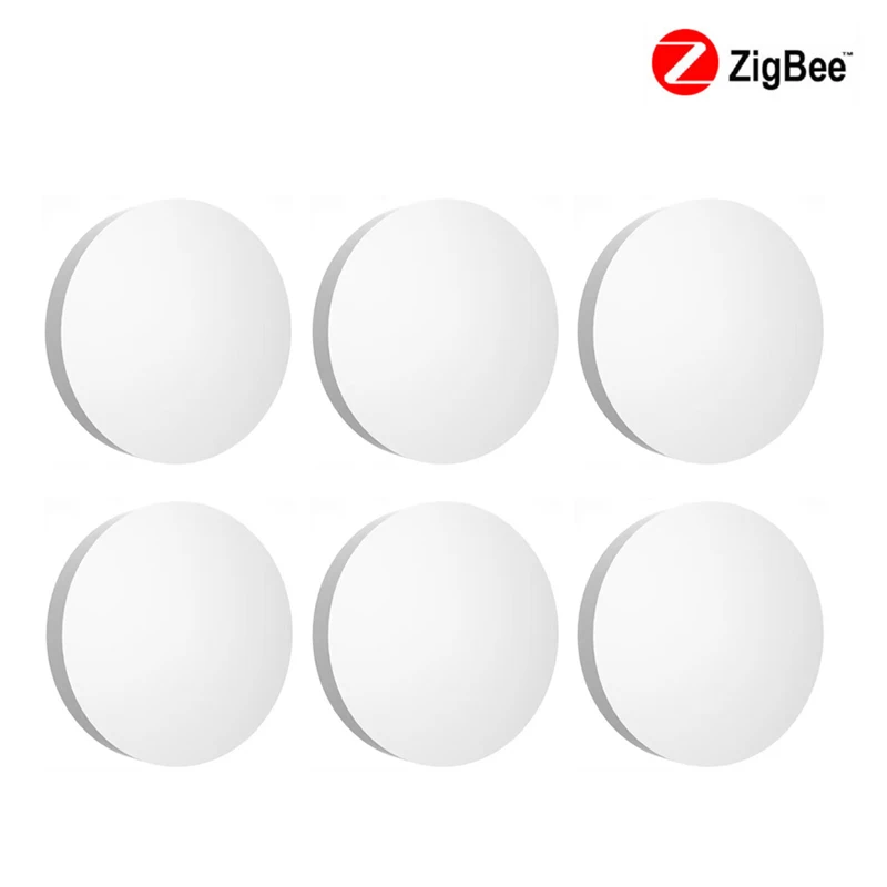 

Tuya ZigBee Smart Button Switch Wireless Remote One Key Control Scene Switch Button Controller Smart Home With Alexa Google Home