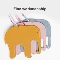 handmade cute funny lucky elephant keychain pendant animal key chain for men women bag charm girls