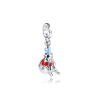 bear the pooh birthday dangle 925 silver original accessories for women diy luxury holiday gifts jewelry for woman atacado make