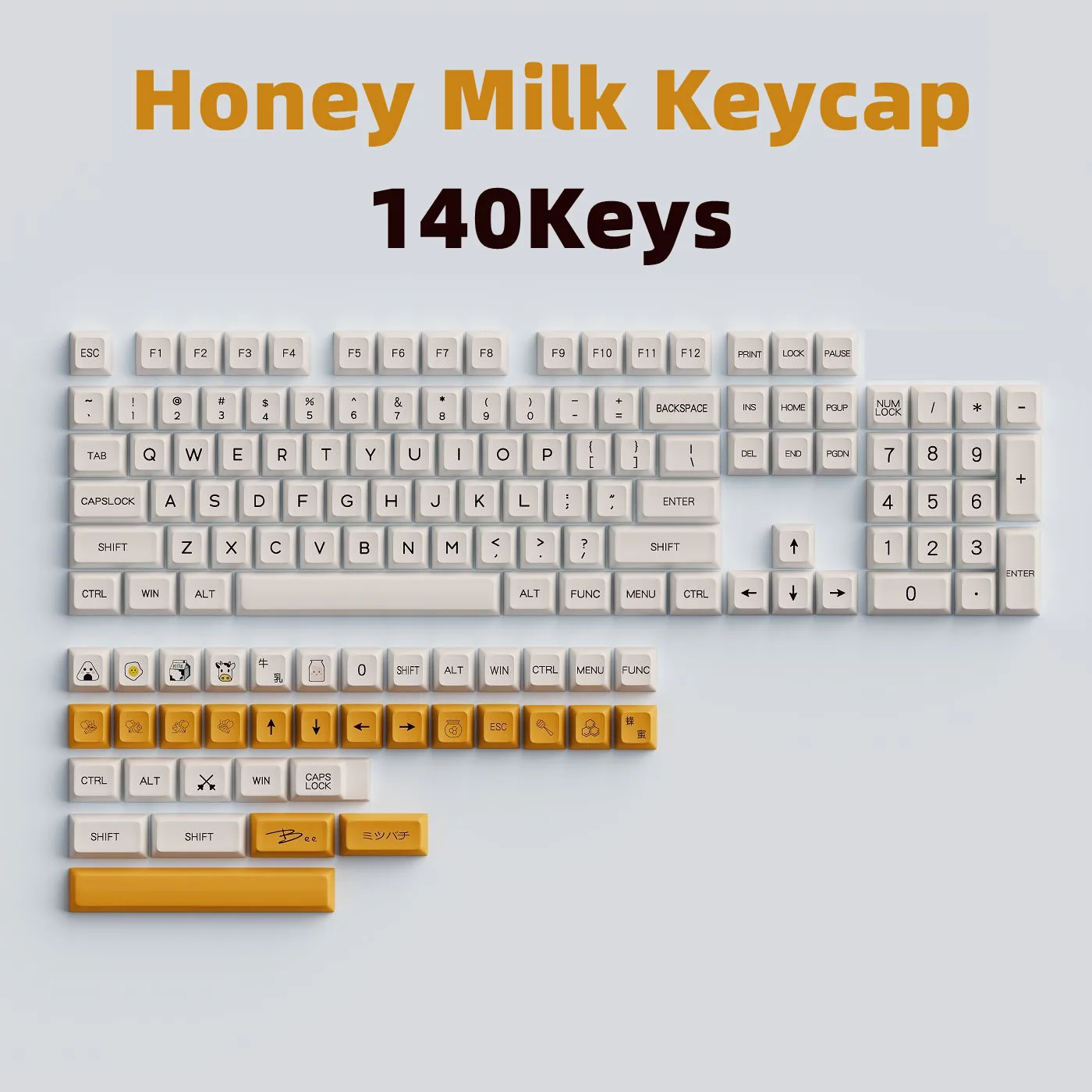 

[Skyline] оригинальная новая модель 140 клавиш, лазерная клавиатура XDA Keycap PBT Sublimation 61/64/68/84/98