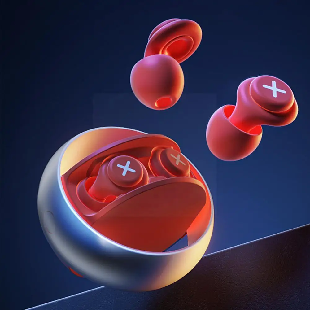 

Шумоподавляющие беруши для сна, безопасные шумоподавляющие силиконовые изоляционные беруши с отскоком, многоразовые шумоподавляющие беру...