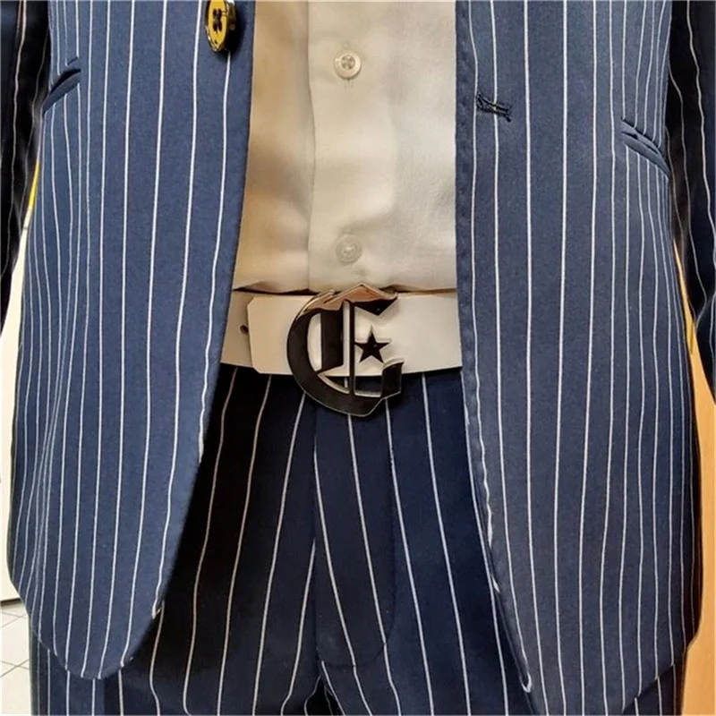 Customized High Quality Men's Belt Buckle Personalized Logo Initial Charm Men's Jeans Stainless Steel Belt Buckle Father Gift