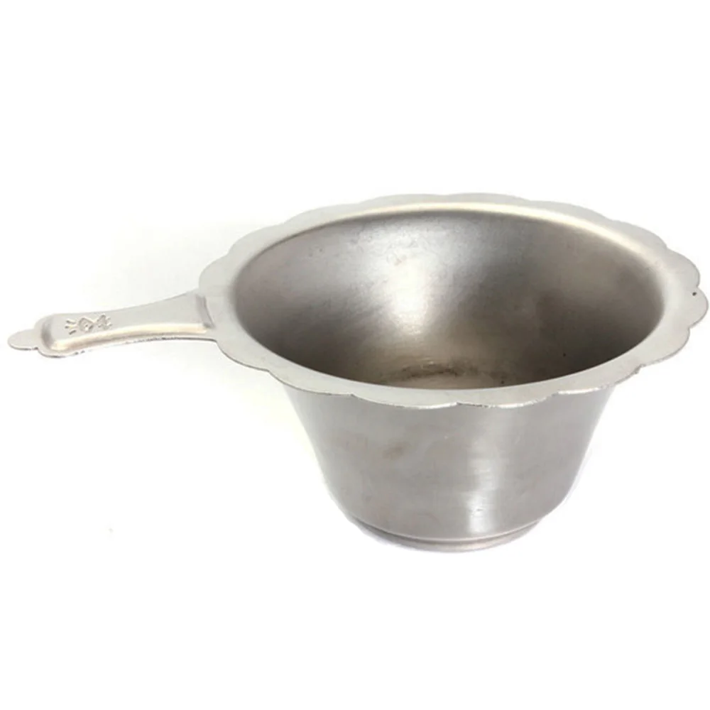 Сетчатый фильтр для дома и гостиной серебристый сито из нержавеющей стали чайная