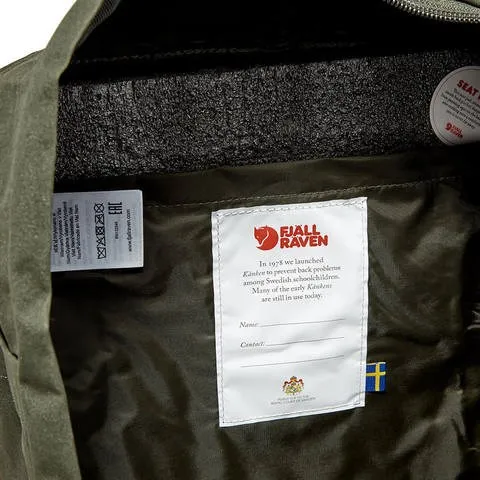 Рюкзак Fjallraven Kanken темно-зеленый 27х13х38 см 16 л | Багаж и сумки