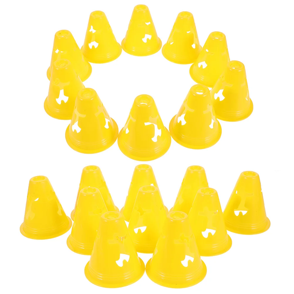 

20 Pcs Marking Cup Cones Classroom Plastic Sports Roller Skating Drills Soccer Training Kids Mini School Marker Exercise