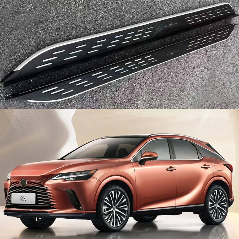 

Фиксированные подножки, боковая педаль Nerf Bar, подходит для всех новых Lexus RX 2023 2024