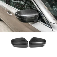 fit for bmw 5 series g30 2017 2019 7 series g11 2016 2019 2 real carbon fiber side mirror cover decorate trim car accessories