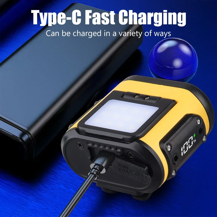 Портативный зажим для ручки 3 светодиодный налобный фонарь с датчиком волны