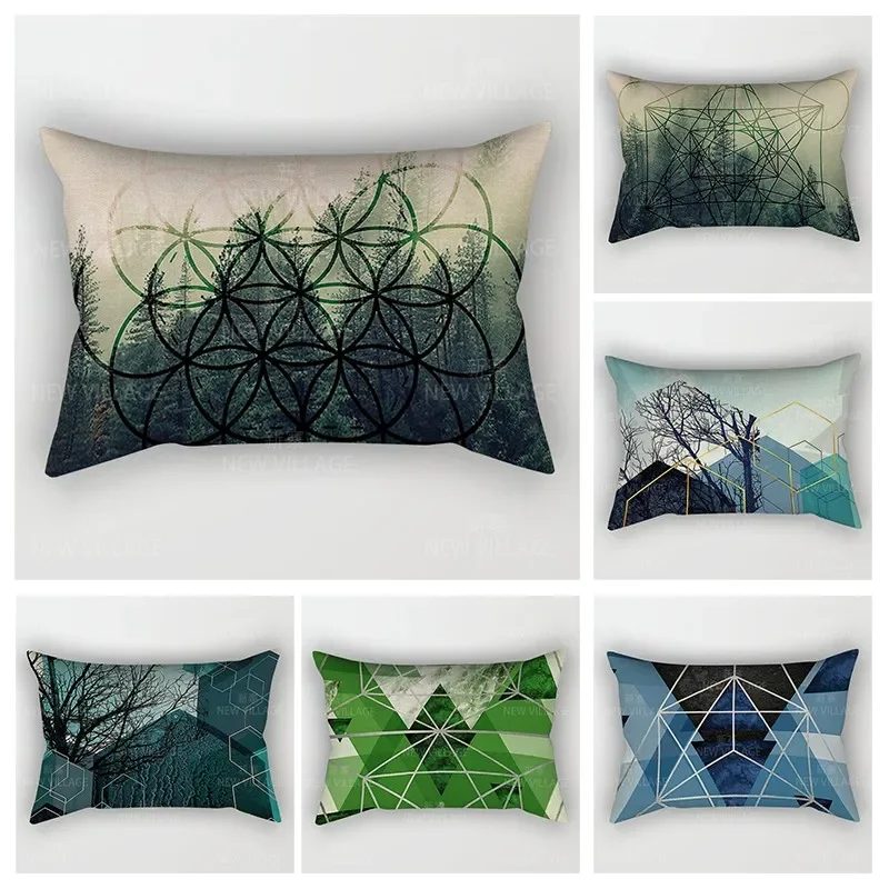 Скандинавский осенний домашний декор 30*50 декоративная подушка искусственный