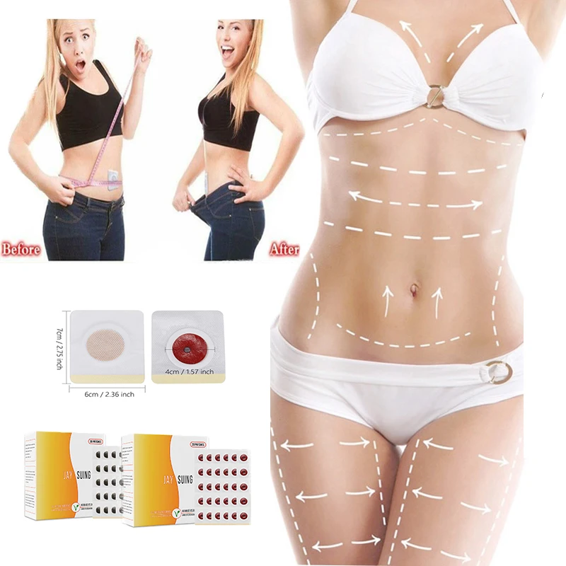

10/30PCS Fat Burning Slimming Belly Button Stickers To Improve Sleep Stomach Discomfort Slimming Tools Slim Patch Fat Burner