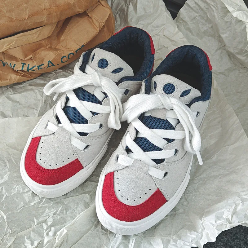 

Новинка весна-осень 2023, модные туфли в стиле ретро для пар, дышащие парусиновые туфли, мужские парусиновые туфли для отдыха, скейтборда