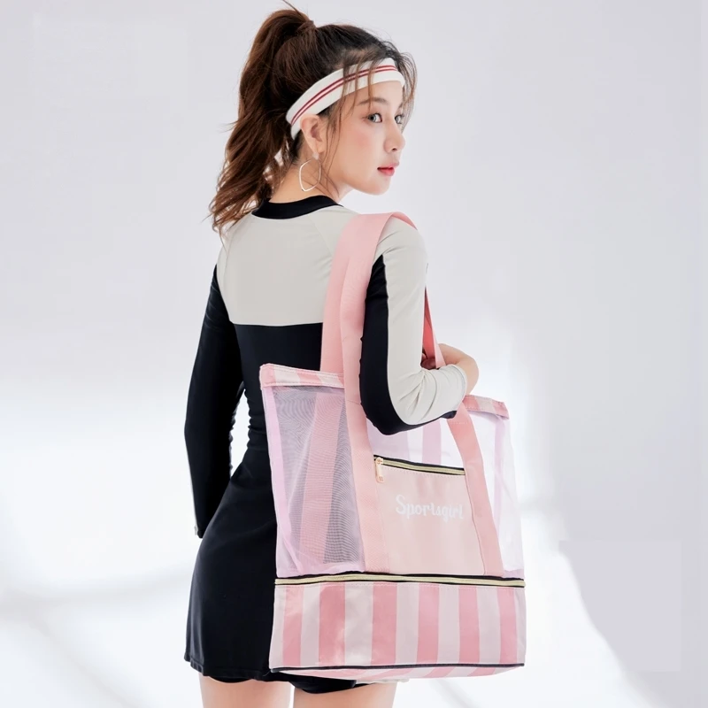 Swimming Bag Women Fitness Shoulder Bags Waterproof Swim Sports Travel Wash Storage Handbag Beach Pouch bolsa estanca XA51A