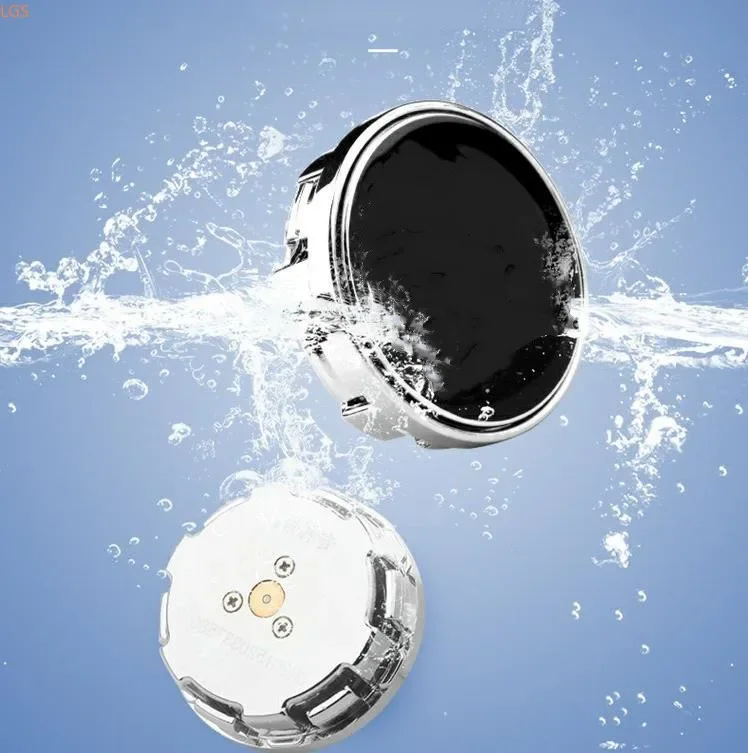 Для Skoda KAROQ 2017-2020 Высококачественный АБС-пластик с хромом Maglev Spin Glow ступица колеса