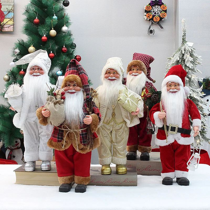 

55cm vertical backpack Christmas doll business New Year holiday atmosphere window decoration New Year exquisite gifts.