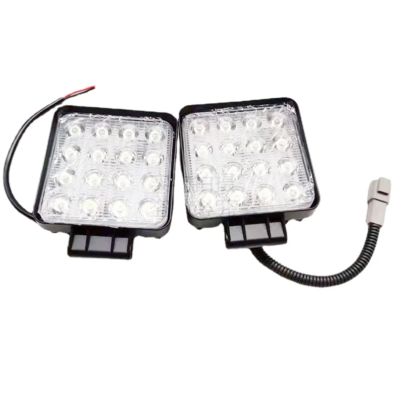

Excavator 12v24v Big Arm LED Headlight Temporary Cab Top Light