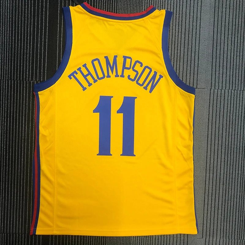 Мужские 2022 американские баскетбольные Трикотажные изделия одежда #11 Klay Томпсон