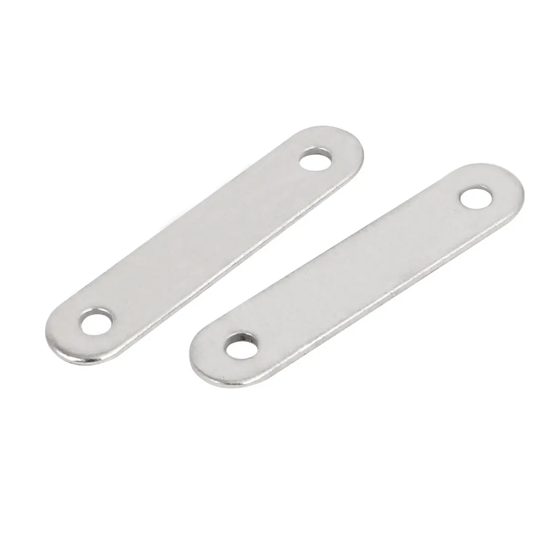 20Pcs Hole Dia 3mm / 0.12" 38x8mm Flat Corner Brace Brackets Straight Mending Repair Plates with 40pcs Screws - купить по