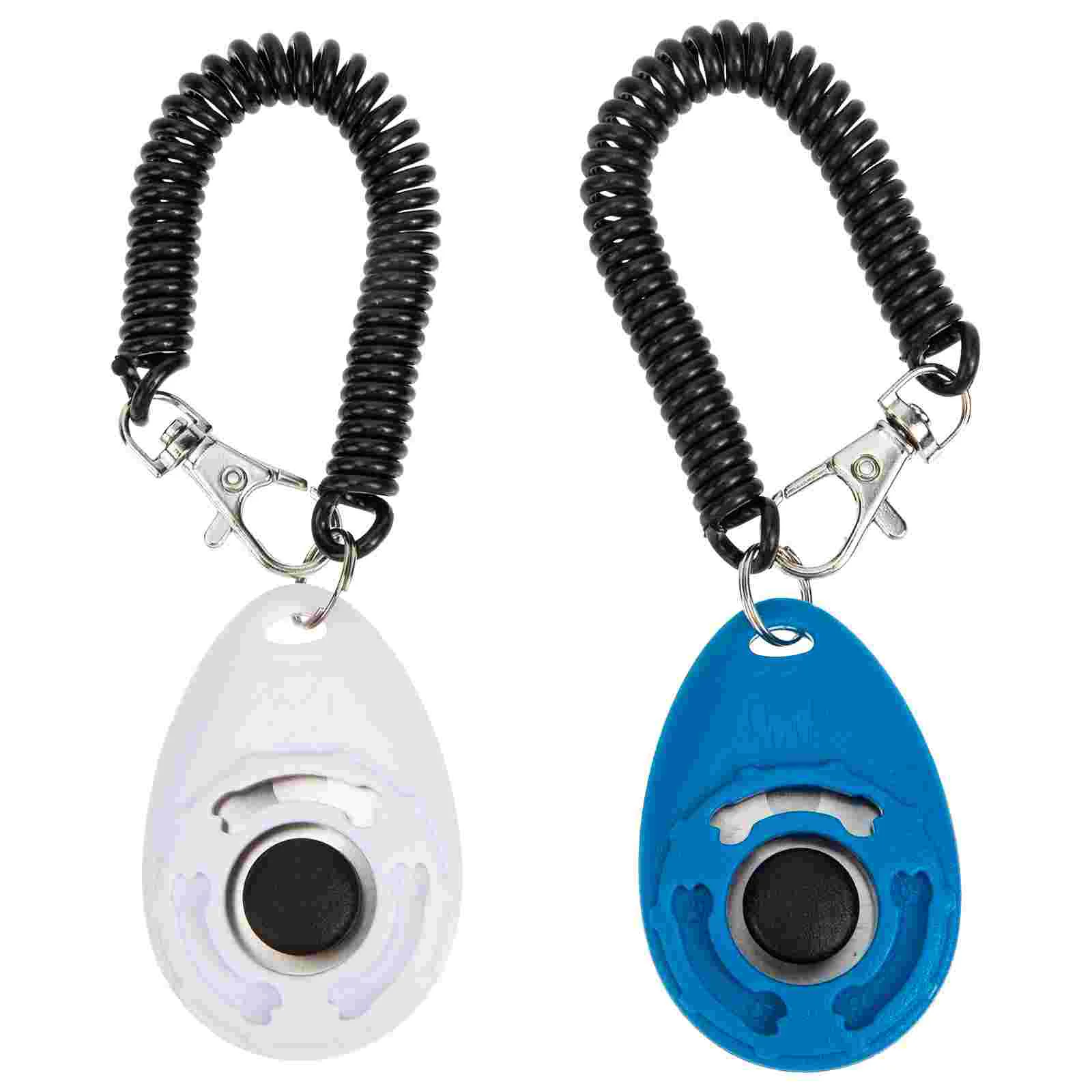 

2Pcs Pet Training Clicker with Wrist Strap Convenient Dog Training Clicker Pet Dog Training Tool