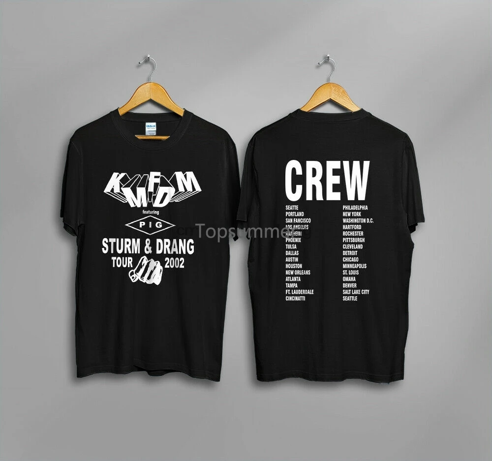 

T-Shirt Vintage Kmfdm Pig Crew Tour 2002