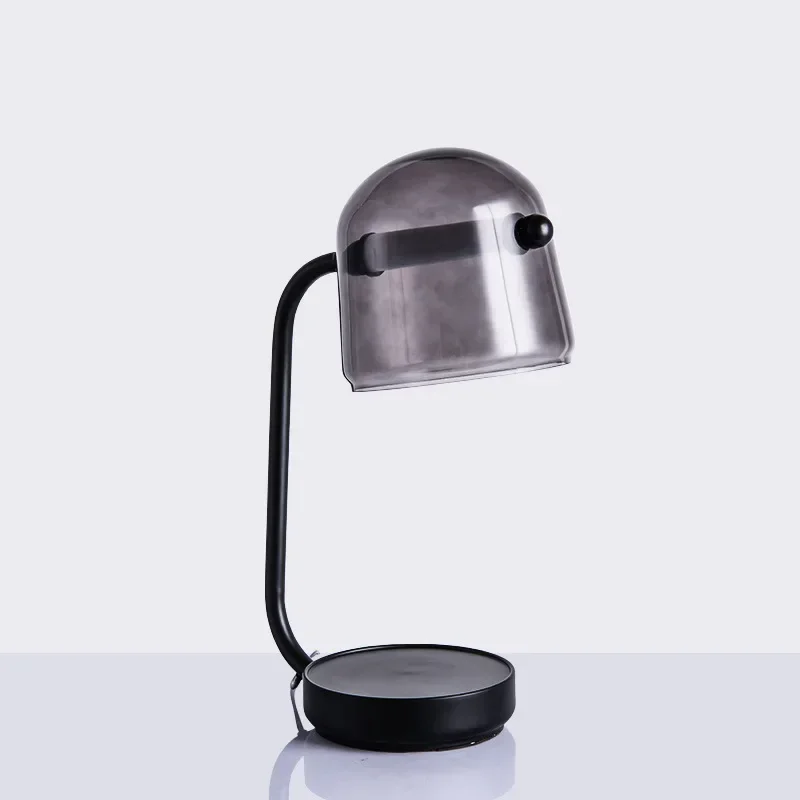 Простая Современная креативная стеклянная настольная лампа дизайнерская в